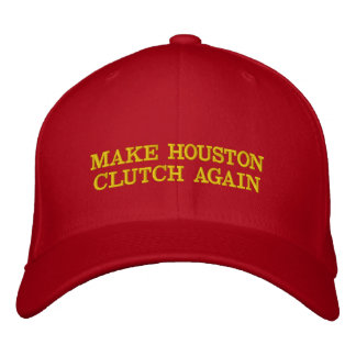 MAKE HOUSTON CLUTCH AGAIN MAGA ROCKETS HAT