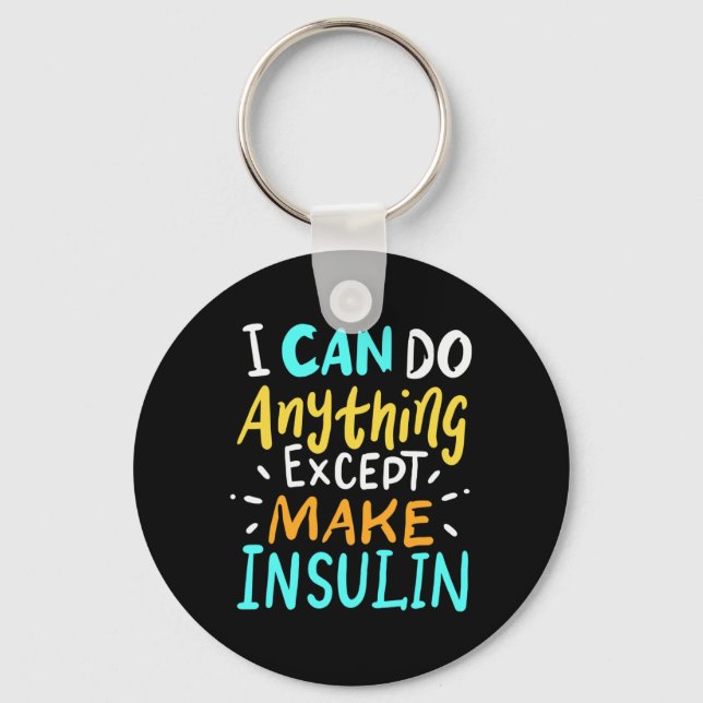 Make Insulin Affordable Again I Diabetes Awareness Key Ring (Front)