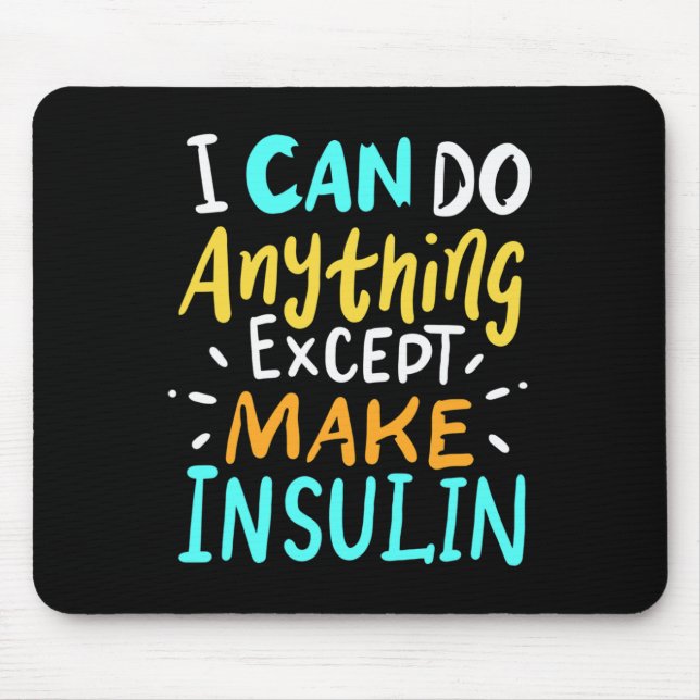 Make Insulin Affordable Again I Diabetes Awareness Mouse Pad (Front)