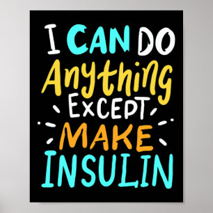 Make Insulin Affordable Again I Diabetes Awareness Poster