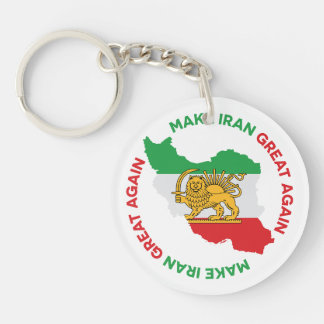 Make Iran Great Again Persian Key Ring