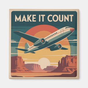 Make It Count Magnet