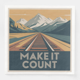 Make It Count Napkin