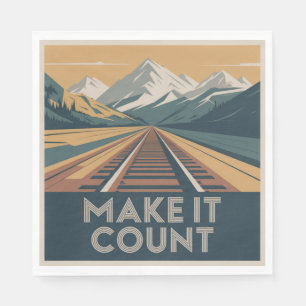 Make It Count Napkin