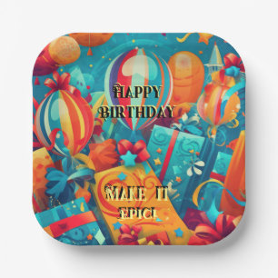 Make it Epic! Paper Plate
