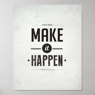 Make it Happen - 8"x10" Art Print