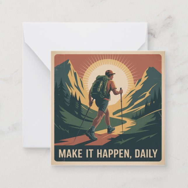 Make It Happen, Daily Card (Front)