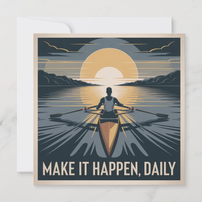 Make It Happen, Daily Invitation (Front)