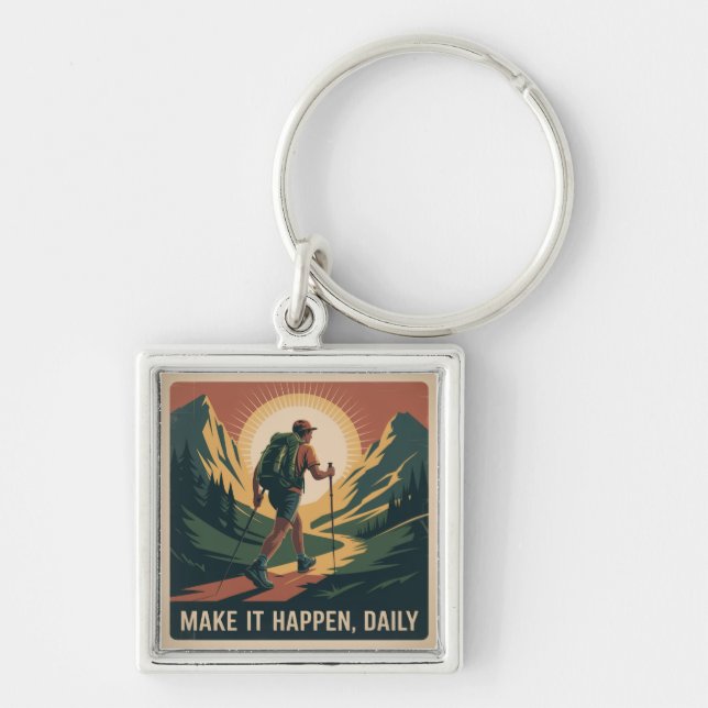 Make It Happen, Daily Key Ring (Front)