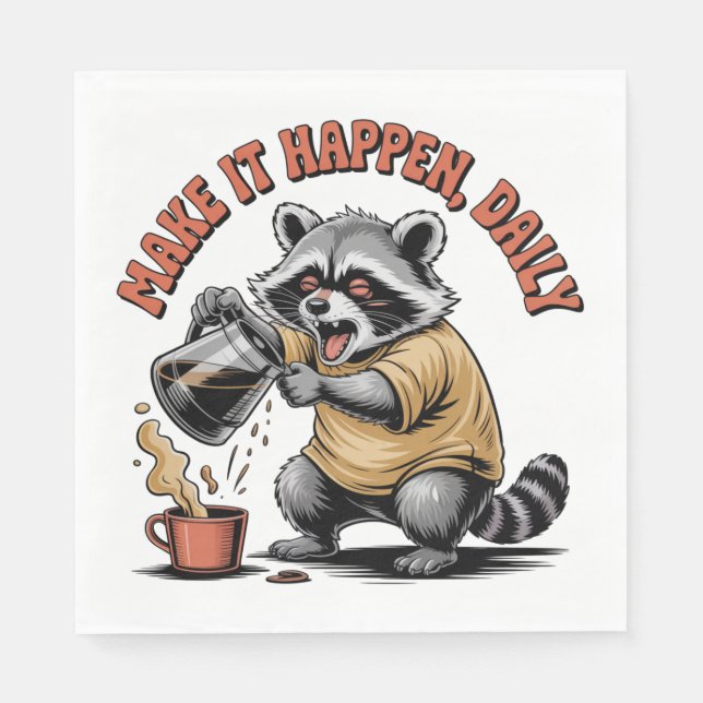 Make It Happen, Daily Napkin (Front)