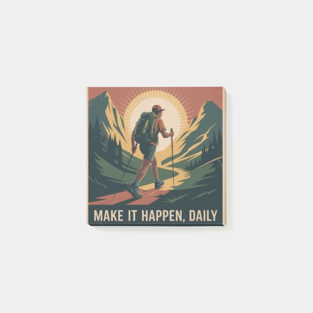 Make It Happen, Daily Post-it Notes (Front)