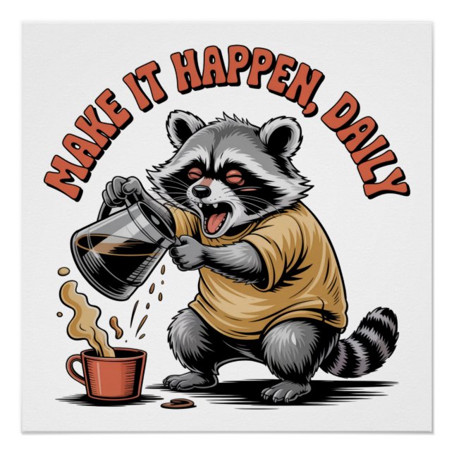 Make It Happen, Daily Poster (Front)