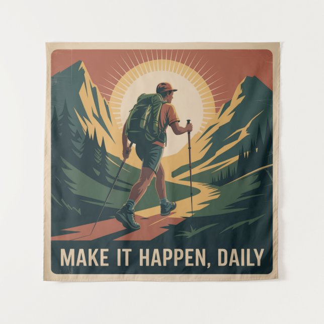 Make It Happen, Daily Tapestry (Front)