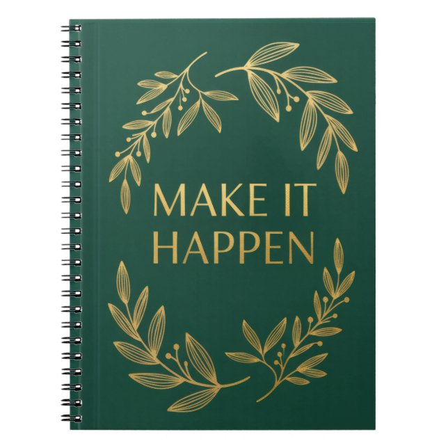 Make It Happen Journal (Front)