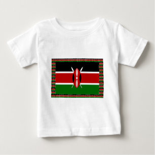 Make it Kenyan Beautiful Inspirational Flag Colour Baby T-Shirt