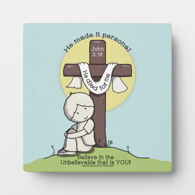 Make it Personal Plaque (Front)