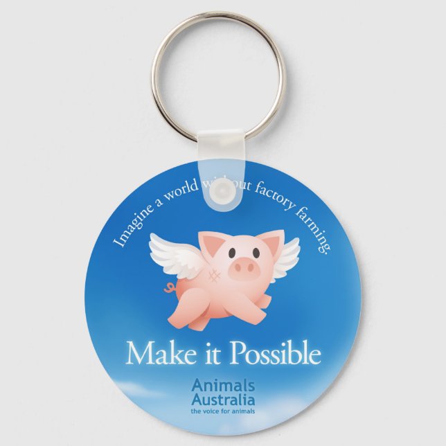 Make it Possible key Key Ring (Front)
