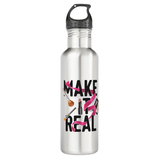 Make It Real 710 Ml Water Bottle (Front)