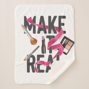 Make It Real Sherpa Blanket