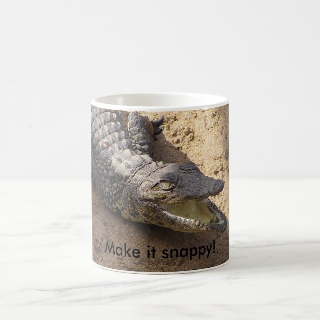 Make It Snappy Crocodile Mug (Center)