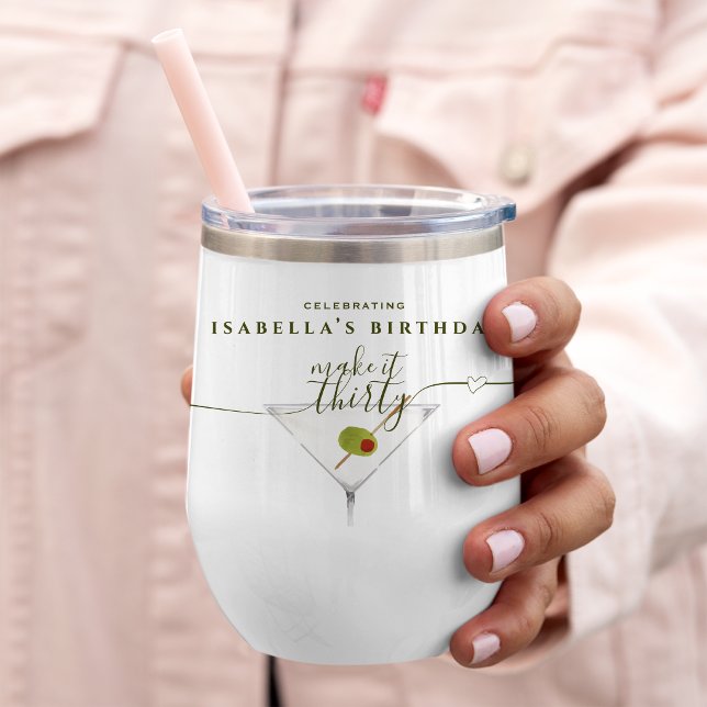 Make It Thirty Dirty Martini 30th Birthday  (Creator Uploaded)