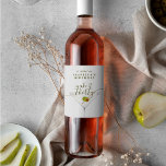 Make It Thirty Martini Cocktail Birthday White Wine Label<br><div class="desc">Celebrate in style with our Make It Thirty Martini Cocktail Birthday White Wine Label! These wine labels feature a chic Martini with a little humour,  perfect for setting the tone for a flirty and fun 30th birthday bash. Make your milestone unforgettable with these exciting party decor!</div>