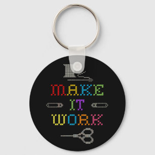 Make It Work Fashion Key Ring