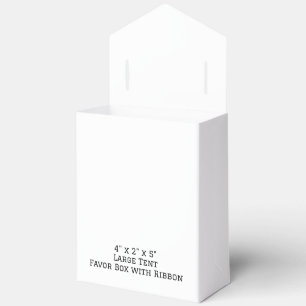 Make It Your Own 4" x 2" x 5" Large Tent Favour Box
