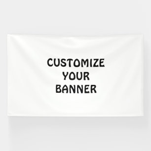 Make It Your Own 6' x 10' Outdoor Banner