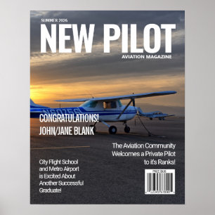 Make It Your Own Magazine Cover Poster