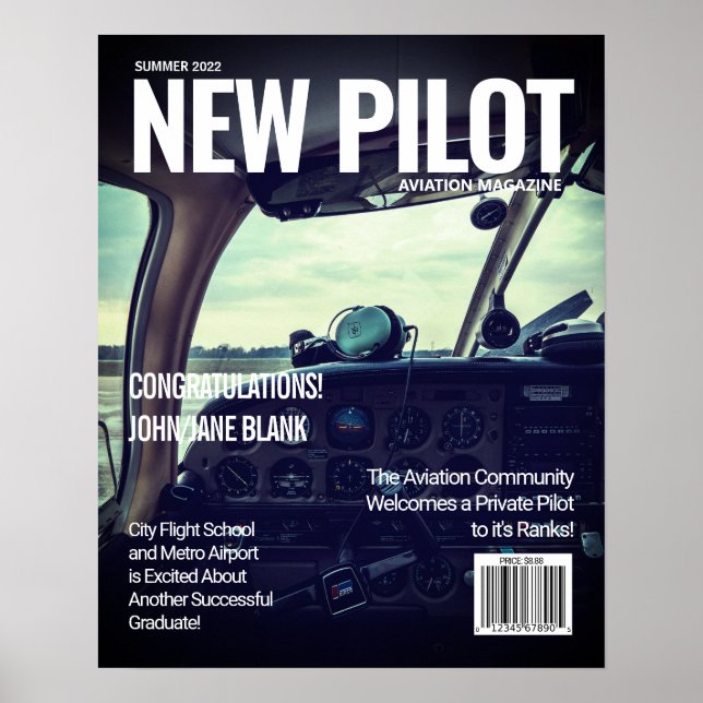 Make It Your Own Magazine Cover Poster (Front)