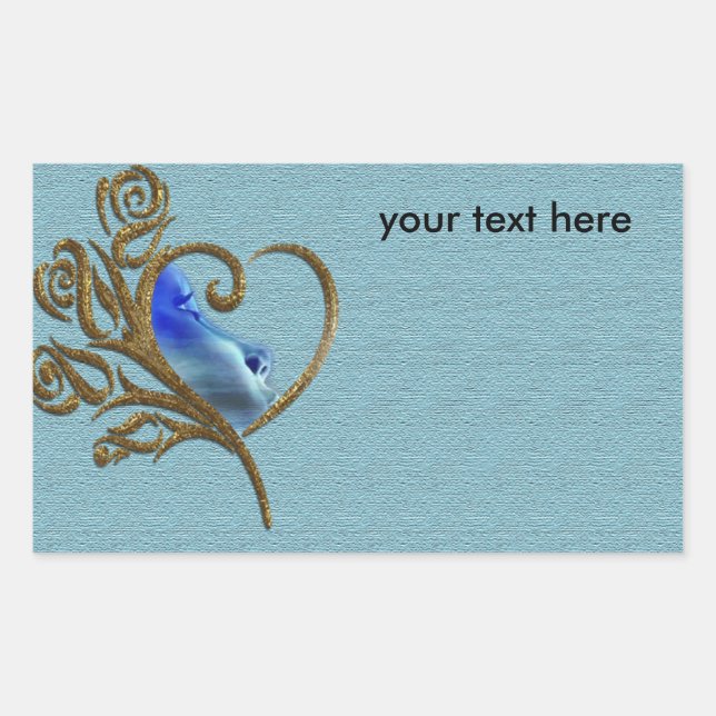 Make it your own rectangular sticker (Front)