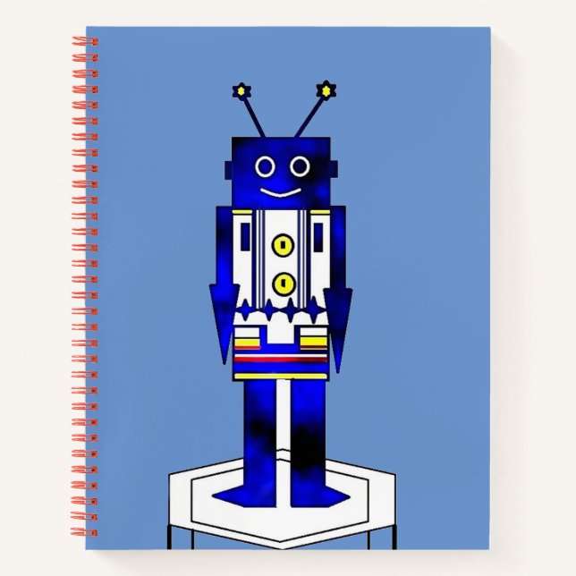 Make it Your Own "Robot" Hardcover Sketch Notebook (Front)