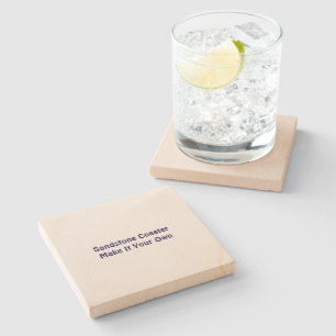 Make It Your Own Sand Stone Coaster
