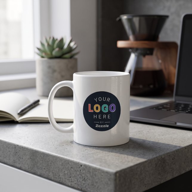 Make It Yours Custom Brand Logo Coffee Mug (Creator Uploaded)