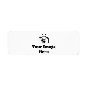 Make It Yours Custom Photo Return Address Label