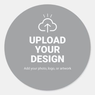 Make It Yours With Graphic Classic Round Sticker
