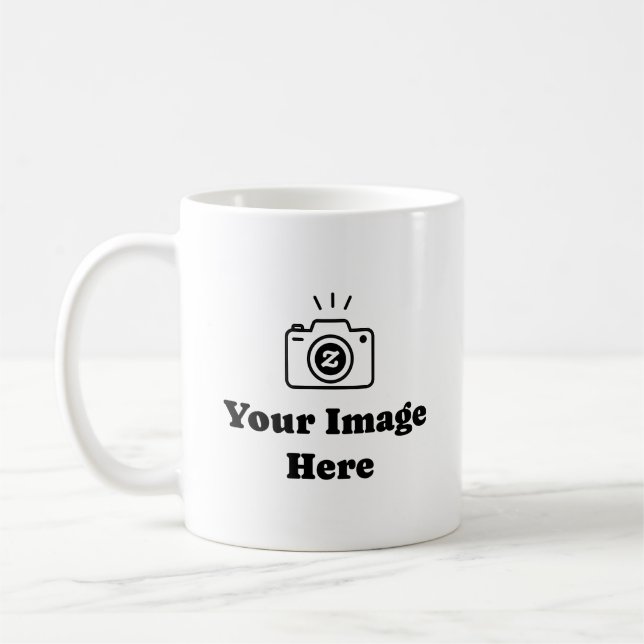 Make It Yours With Picture Design Coffee Mug (Left)