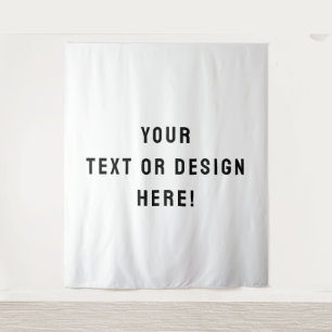 Make It Yours – XL Custom White Tapestry