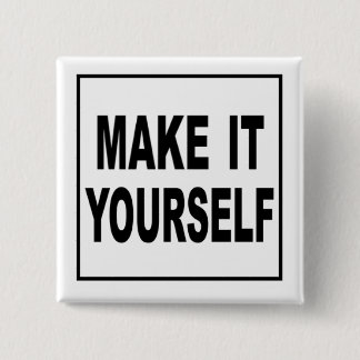 Make It Yourself Custom Button Pins