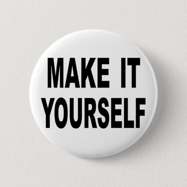 Make It Yourself Custom Button Pins (Front)