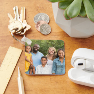 Make It Yourself - Custom Double Sided 2 Photo Key Ring