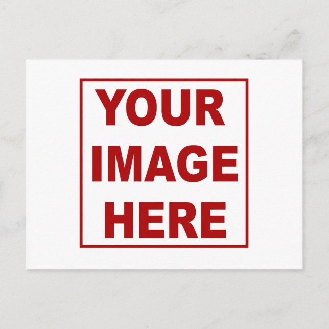 Make It Yourself Custom Postcards (Front)