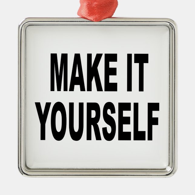 Make It Yourself Metal Tree Decoration (Front)