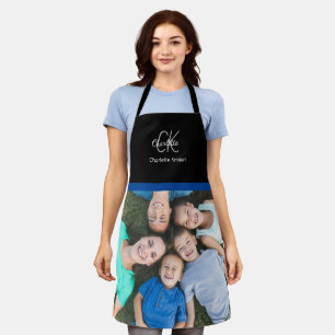 Make it Yourself Personalised Photo Monogram  Apron