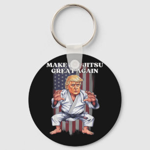 Make Jiu-jitsu Great Again Trump Republican Bjj Key Ring