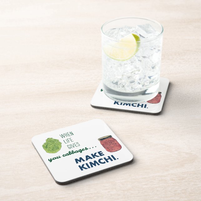 Make Kimchi! Coaster (Right Side)