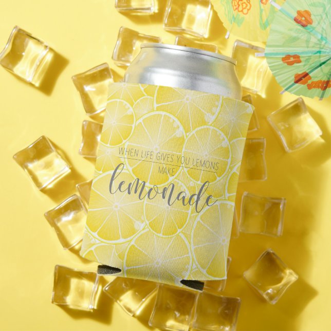Make Lemonade Can Cooler (In Situ Summer)