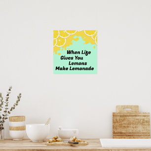 Make Lemonade Poster