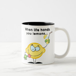 Make Lemonade Two-Tone Coffee Mug